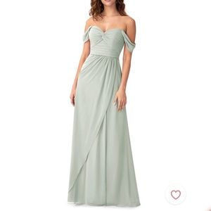 Azazie Millie in Silver